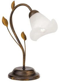 Orion LA 4-1214/1 - Asztali lámpa SISI 1xE14/40W/230V bronz/patinás