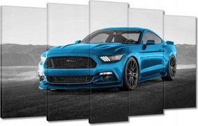 Képek 100x60 Kék Ford Mustang