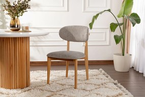 Lionte Grey and Light Oak étkezőszék szett, 2 db