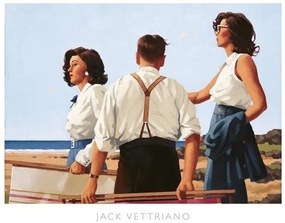 Művészeti nyomat Jack Vettriano - Young Hearts