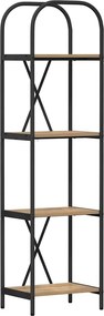 vidaXL Könyvespolc Artisan tölgy 40 x 30 x 146 cm Faanyag