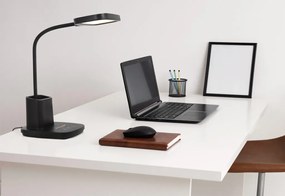 KAJA K-BL1301 CZARNY TOLA Fekete Színű Asztali Lámpa 9W LED 500Lm 3000-5700K IP20