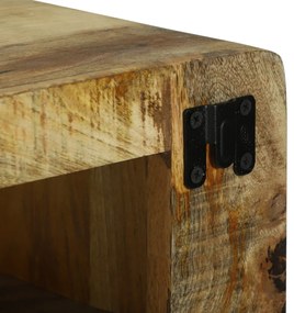 TV szekrény 100x32x36 cm Tömör mangófa
