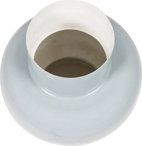 Világosszürke fém váza (magasság 27 cm) Auri – WOOOD