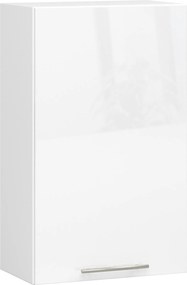 Akasztós Konyhaszekrény Olivia W50 H720 Fehér-fehér Fényes Akd