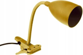Erős lámpa csiptetővel, sárga