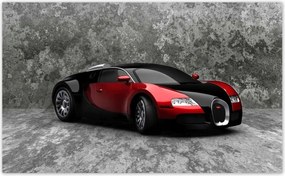 Fotótapéta 416x254 Bugatti Veyron Piros