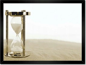 Poszterek keretben 40x30 Homokóra Az idő múlása