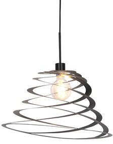 Design lógólámpa spirális árnyékolóval 50 cm - Scroll