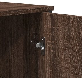 fekete szerelt fa tálalóasztal 78 x 35,5 x 74,5 cm