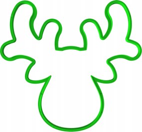 Karácsonyi Mézeskalács Forma Karácsonyi Nagy XXL Rénszarvas 20cm