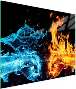 Üveg Vágódeszka 52x30 Tűz Edzett Üveg