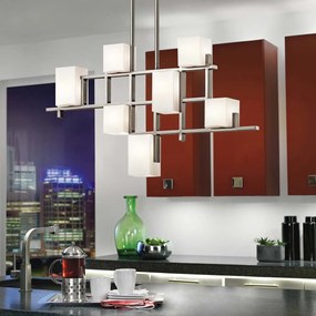 Kichler modern csillár city lights fehér nikkel elskl-city-lights7b