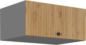 Felső konyheszekrény Avantoe 80 NAGU 36 1F (artisan tölgy + antracit). 1049641