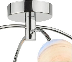 Dar Lighting IZZY IZZ0450-07 Plafonlámpa 4x40W/G9