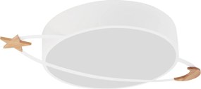 Mennyezeti Lámpa Plafon Fehér Planet Modern Design Gyerekszobába