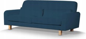 Dekoria Nikkala rövid kanapé huzat Ikea kék