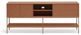 Téglavörös TV-állvány 175x74x45 cm Platt – Teulat