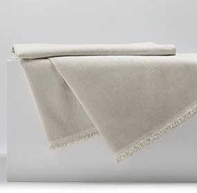 Bézs zsenília ágytakaró 220x240 cm Talo – Filumi