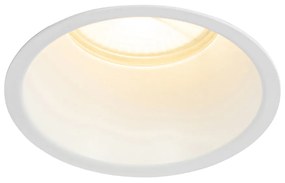 Okos süllyesztett spotlámpa fehér IP44, Wifi GU10 70mm-rel - Dept