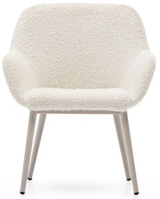 Fehér gyerek szék Konna – Kave Home