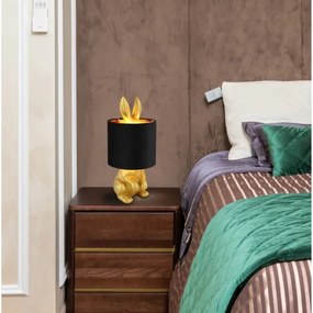 Globo 21633G - Asztali lámpa RABBIT 1xE27/25W/230V