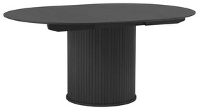 Kerek bővíthető étkezőasztal ø 120 cm Nola – Unique Furniture