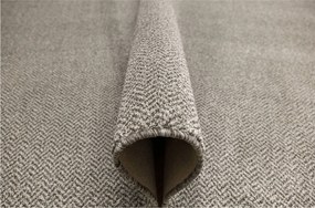 Halszálkaszőnyeg Bézs Krém Szürke Melange Filc Monza Szoba 150x250 cm