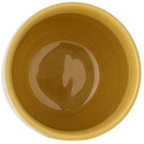 Sárga-krémszínű kőedény gyerek bögre 150 ml Celebrate – Bloomingville Mini