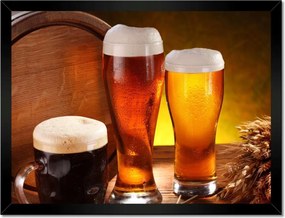 Poszterek 40x30-as keretben Mi jobb, mint a sör?