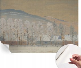 Fotótapéta Öntapadós Dekoratív tapéta Téli táj 152x104 cm