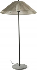 Faro Saigon Out C100 állólámpa, szürke/bézs, IP44, magassága 2 m