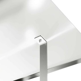 Kémény Felszerelés Ezüst 60 x 60 x 38 cm Rozsdamentes acél