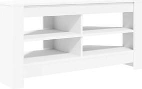 vidaXL SarokTVSzekrény Fehér 102 x 40,5 x 45 cm Faanyag