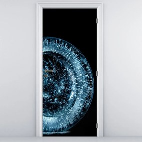 Fotótapéta ajtóra - Jégcseppek (95x205cm)