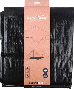 Redcliffs Sátorponyva, 3 x 4 m, fekete, 3 x 4 m