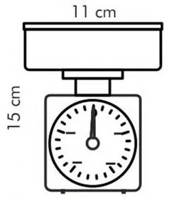 Tescoma Konyhai mechanikus mérleg Accura 0,5kg, fehér