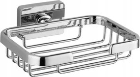 Falra szerelhető szappantartó Aqualine Sapho króm