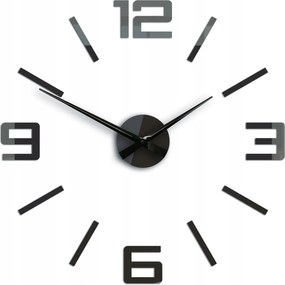 Falióra Silver XL Fekete Vászonkép 60CM Csendes