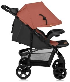 Lionelo - Babakocsi EMMA PLUS tégla/fekete