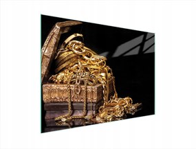 Üveg Vágódeszka 40x30 Arany Edzett Üveg