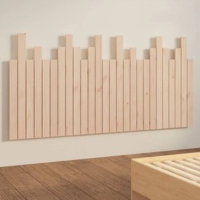 tömör fenyőfa fali fejtámla 166 x 3 x 80 cm