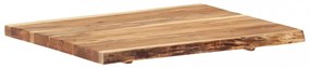 tömör akácfa asztallap 80 x (50-60) x 3,8 cm