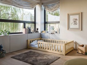 Gyerekágy 90x200 cm Belaccino (fenyő) (ágyráccsal). Akció -10%. 1096185