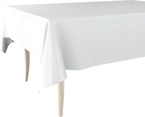 Cerata Fehér Gyöngy Vastag Abrosz Sima, Minta Nélküli 120x140