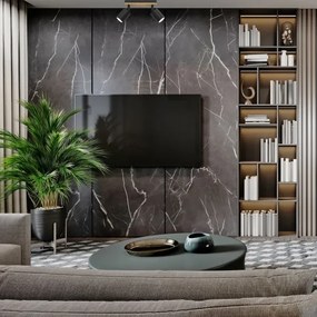 Spotlámpa TERRA 2xGU10/8W/230V fekete/tölgy