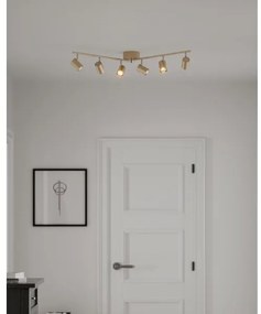 ByRydens 4202100-6501 - Spotlámpa CORRECT 6xGU10/7W/230V arany