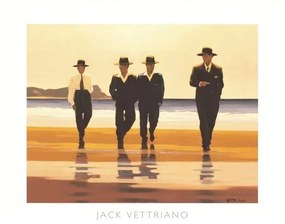 The Billy Boys, 1994 Festmény reprodukció, Jack Vettriano, (50 x 40 cm)