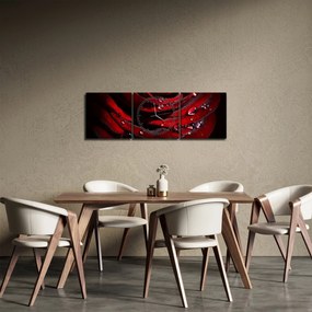 Kép - Rózsa részlete (órával) (90x30 cm)