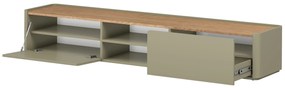 Elivo TV állvány 220 cm - eukaliptusz / baltic dune tölgy